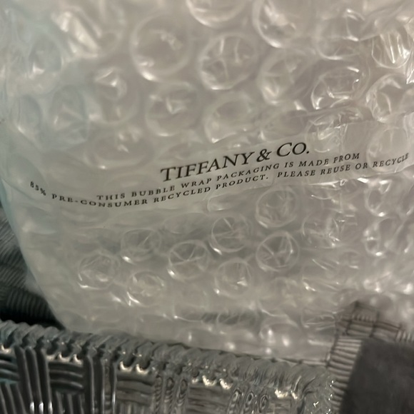 Tiffany & Co NEW Weave Trinket Dish. Made Germany - Picture 8 of 9